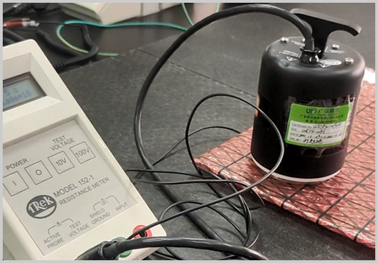 包裝材料防靜電檢測機構